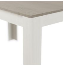 Mesa de Comedor, Mesa de Salón Fija, Color Andersen Pino Gris, Medidas: 140 cm (Largo) x 80 cm (Ancho) x 75 cm (Alto)