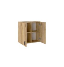 Conjunto de Muebles de Cocina Alto y Bajo de 2 Puertas en Madera Mauvella, 61x61x29 cm y 60x80x34 Cm