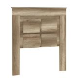Cabecero Nórdico de 110 (Ancho) x 120 (Alto) x 3,8 (Fondo) Cm | Práctico y Elegante Color Cañón (para Cama de 135-140 o 160)